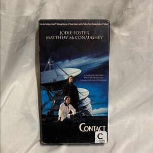 Warner Bros. Contact VHS Movie Jodie Foster
